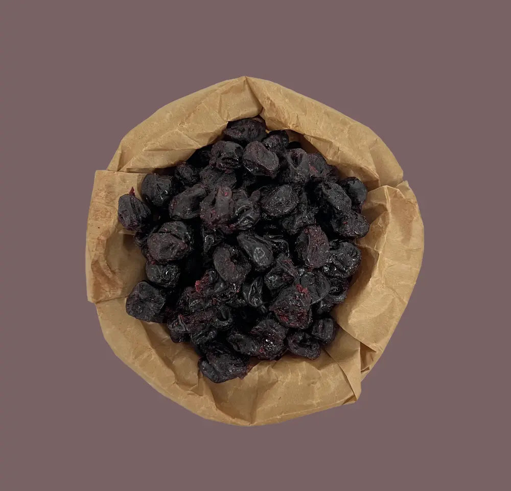 Cerises séchées au jus de pomme